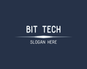 Tech Developer Wordmark logo design