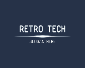 Tech Developer Wordmark logo design