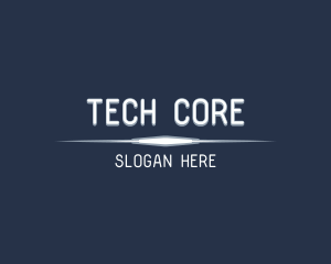 Tech Developer Wordmark logo design