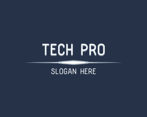 Tech Developer Wordmark logo design