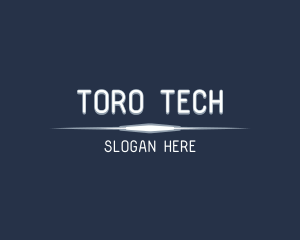 Tech Developer Wordmark logo design