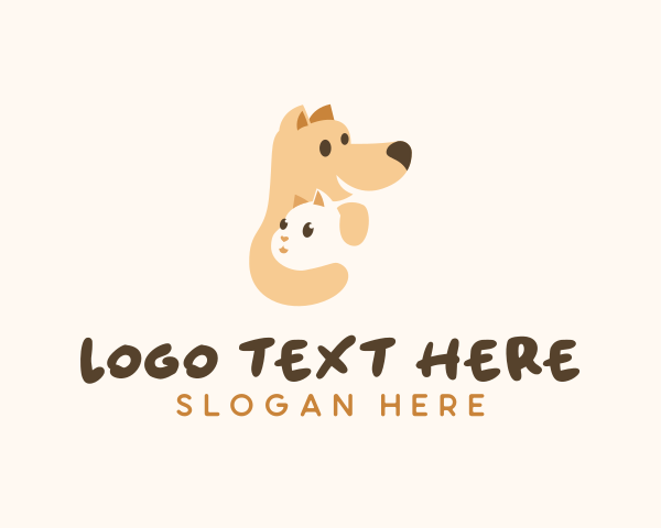 Grooming - Dog Cat Groomer logo design