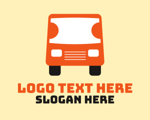 Tour Bus - Travel Ticket Bus Transport logo design