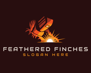 Welder Industrial Forge logo design