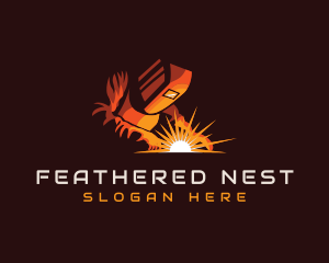 Welder Industrial Forge logo design