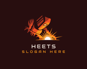 Welder Industrial Forge logo design