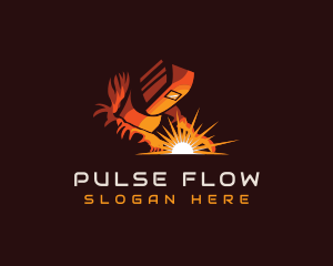 Welder Industrial Forge logo design