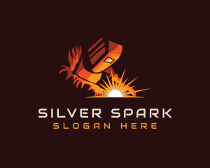 Welder Industrial Forge logo design