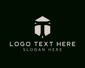 Professional Hexagon Business Letter T Logo