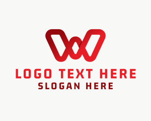 Media - Marketing Business Trading Letter W logo design