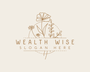 Bouquet - Floral Feminine Flower logo design