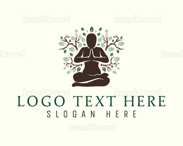 Nature Yoga Fitness Logo