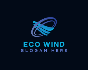 Wind Cooling Ventilation  logo design