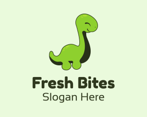 Cute Baby Dinosaur Logo