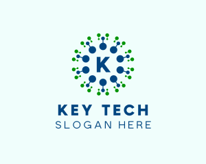 Digital Tech Cyber Network  logo design