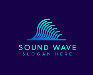 Music Sound Wave logo design