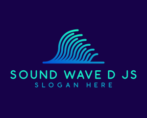 Music Sound Wave logo design