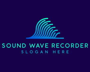 Music Sound Wave logo design