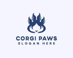 Paw Pet Grooming logo design