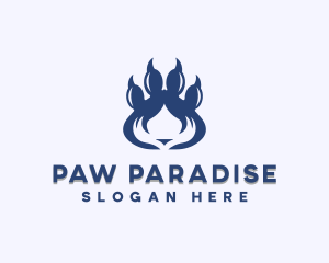 Paw Pet Grooming logo design