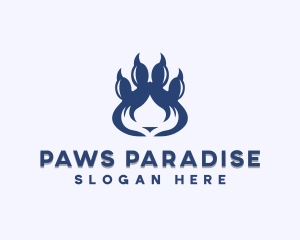 Paw Pet Grooming logo design