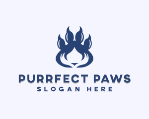 Paw Pet Grooming logo design