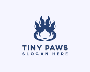 Paw Pet Grooming logo design