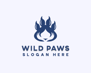 Paw Pet Grooming logo design