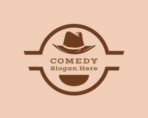 Western Cowboy Hat Logo