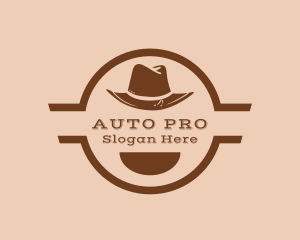 Wild West - Western Cowboy Hat logo design