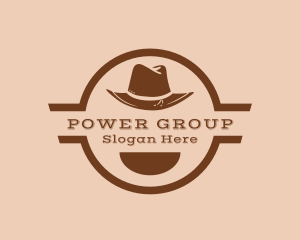 Mexican - Western Cowboy Hat logo design