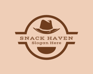 Western Cowboy Hat logo design