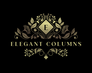 Floral Elegant Garden logo design