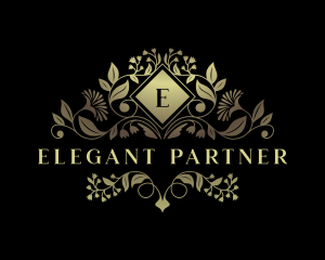 Floral Elegant Garden logo design