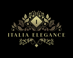 Floral Elegant Garden logo design