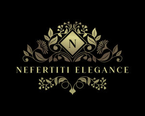 Floral Elegant Garden logo design