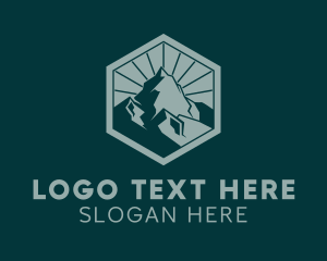 Trekking Outdoor Badge  Logo