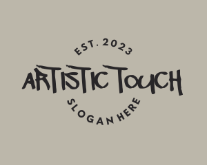 Graffiti Paint Business logo design