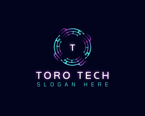 Digital Circuit Technology  logo design