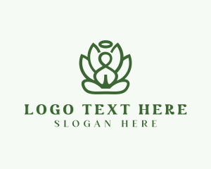 Lotus - Holistic Wellness Yoga logo design