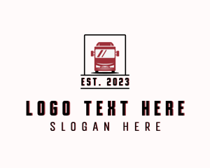 Truck Bus Auto Transport Logo