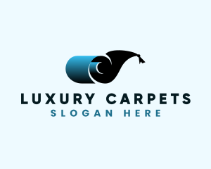 Carpet - Handcrafted Carpet Fabric logo design