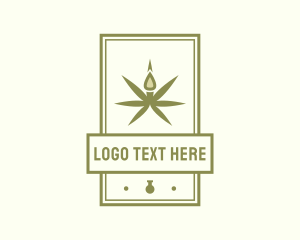 Cbd - Hemp Leaf Extract logo design