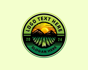 Field - Mountain Crops Farm logo design