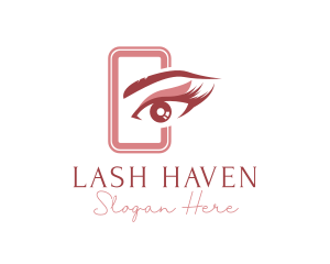 Eyelash - Eyelashes Beauty Makeup logo design