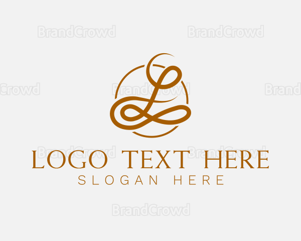 Wedding Script Signature Logo