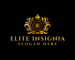 Crest Luxury Insignia logo design