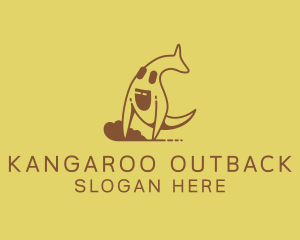 Australian - Australian Kangaroo Letter C logo design