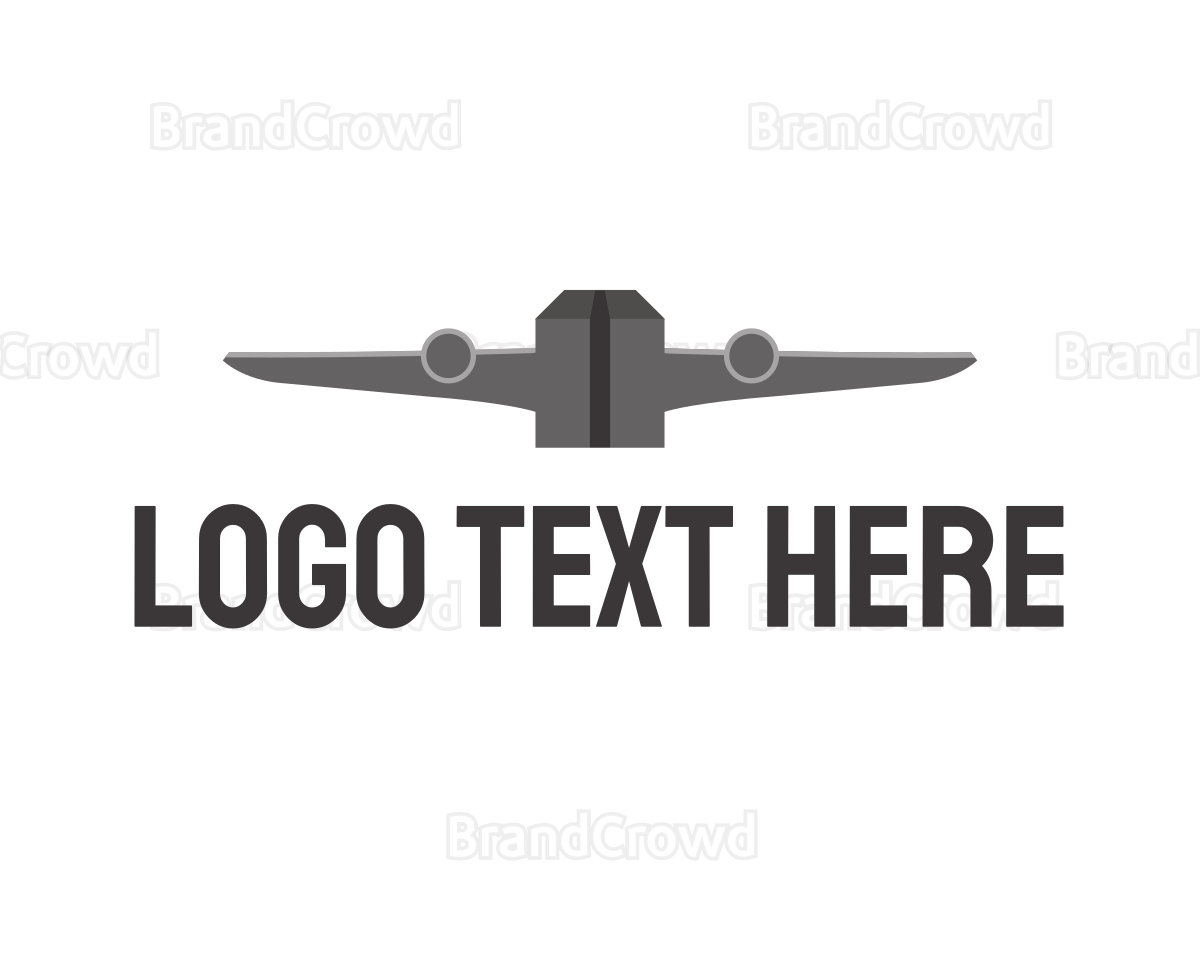 Flying Air Cargo Plane Logo | BrandCrowd Logo Maker