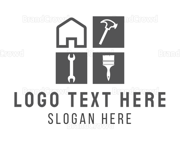 Home Repair Handyman Logo